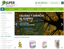 Tablet Screenshot of juper.net